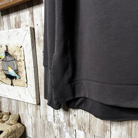 Athleta Coaster Luxe Sweatshirt – Heathered Gray – Size Medium Tall - Picture 2 of 7